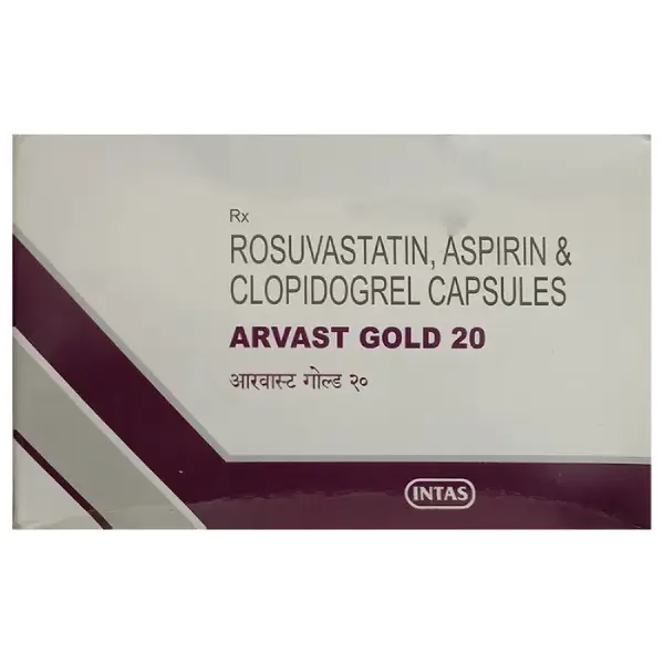 Arvast Gold 75mg/20mg/75mg Capsule